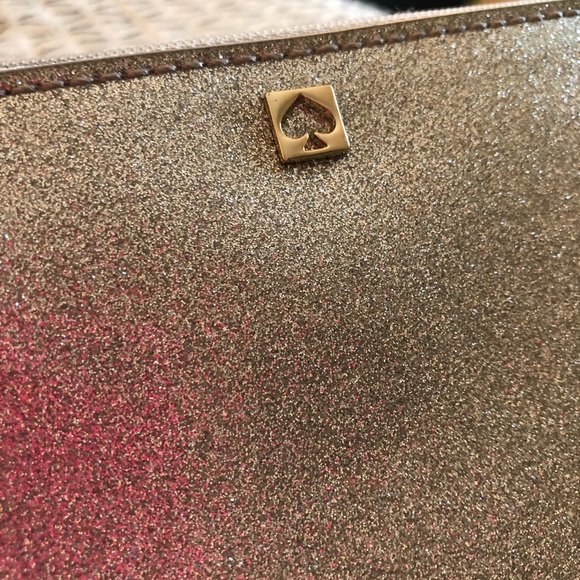 Kate Spade Glitter Gia pouch - Picture 4 of 5